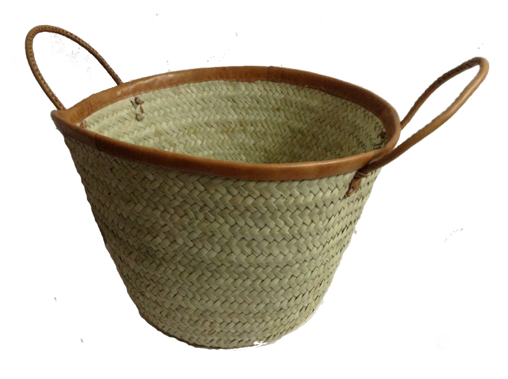 Handwoven Ugandan Storage Basket - "Kikapu"
