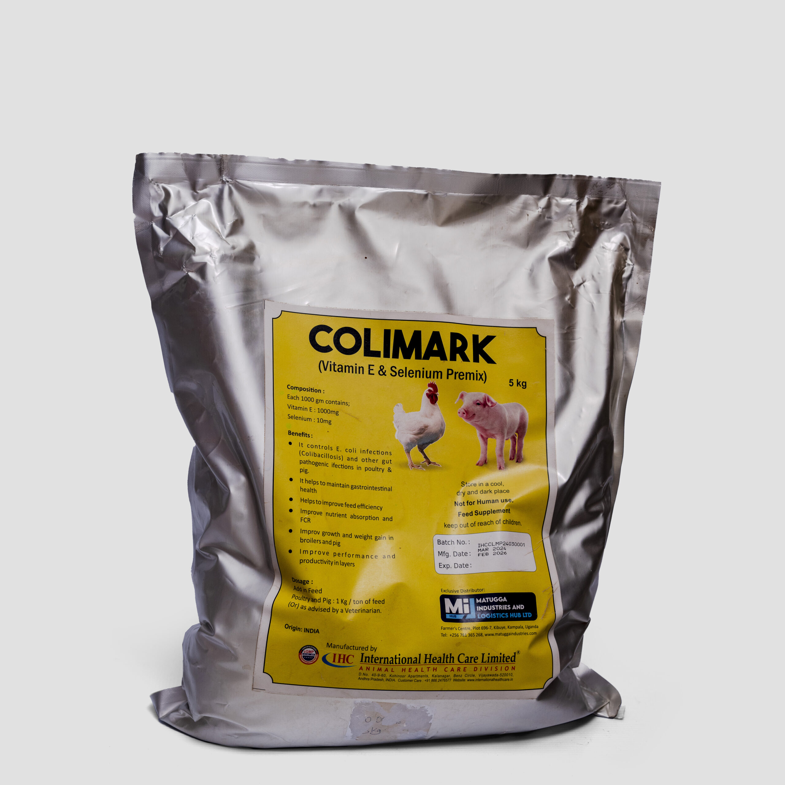 COLIMARK (Vitamin E & Selenium Premix) – 5 kg