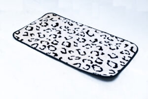 Soft Leopard Print Floor Mat