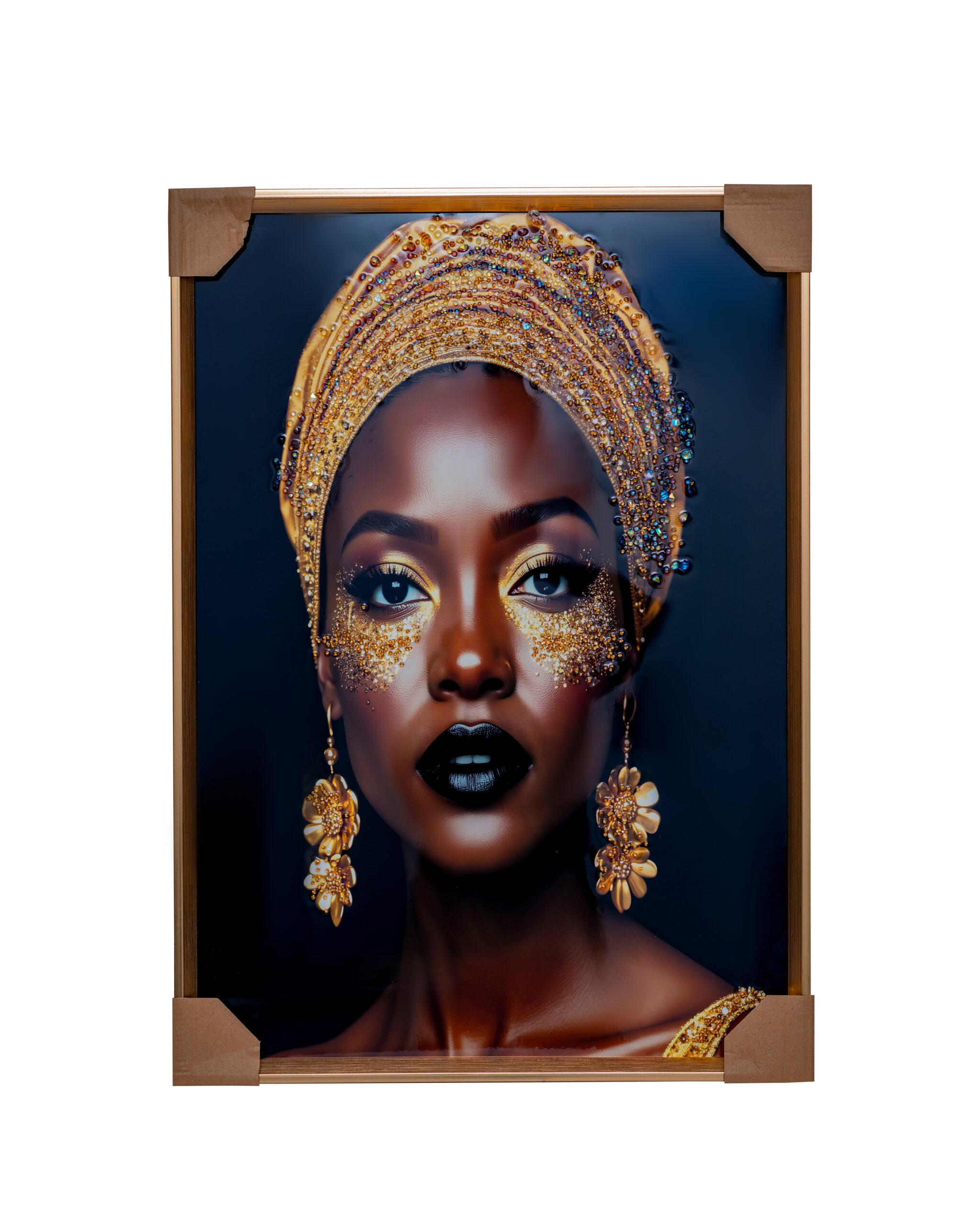 Radiant Gold Art Piece